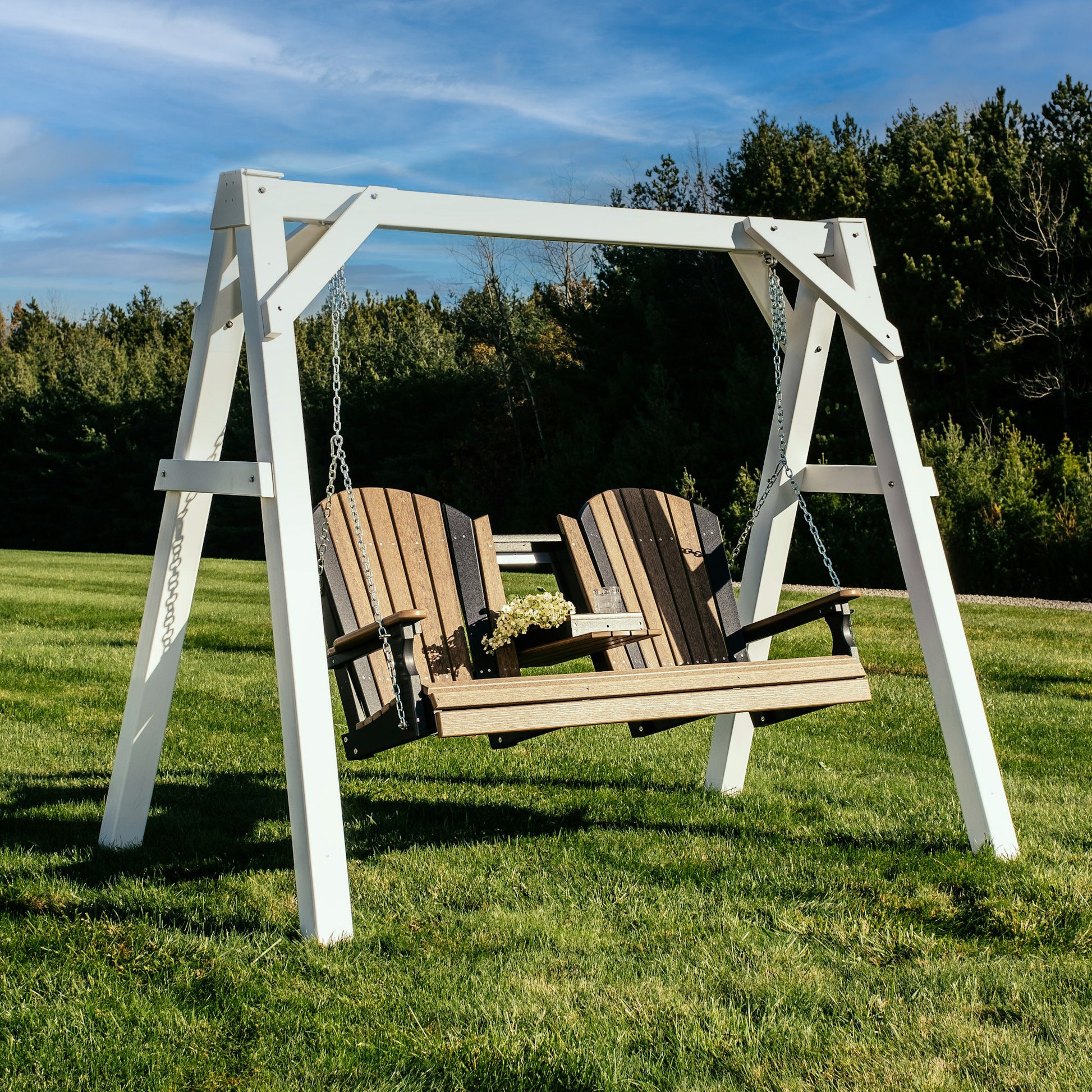 A - Frame Vinyl Swing Stand - Ever Season Furniture