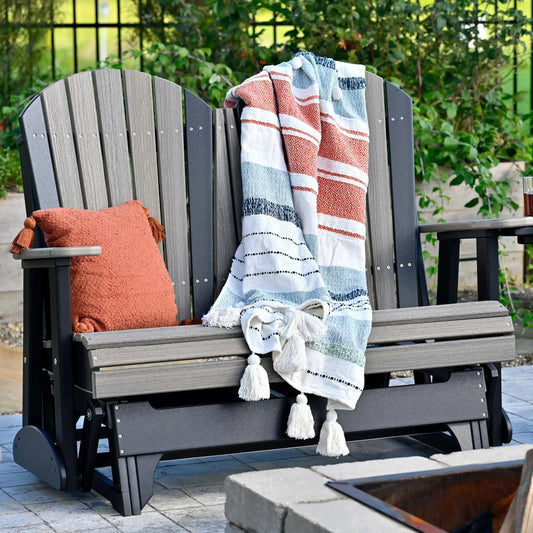 LuxCraft 4' Adirondack Glider - Ever Season Furniture