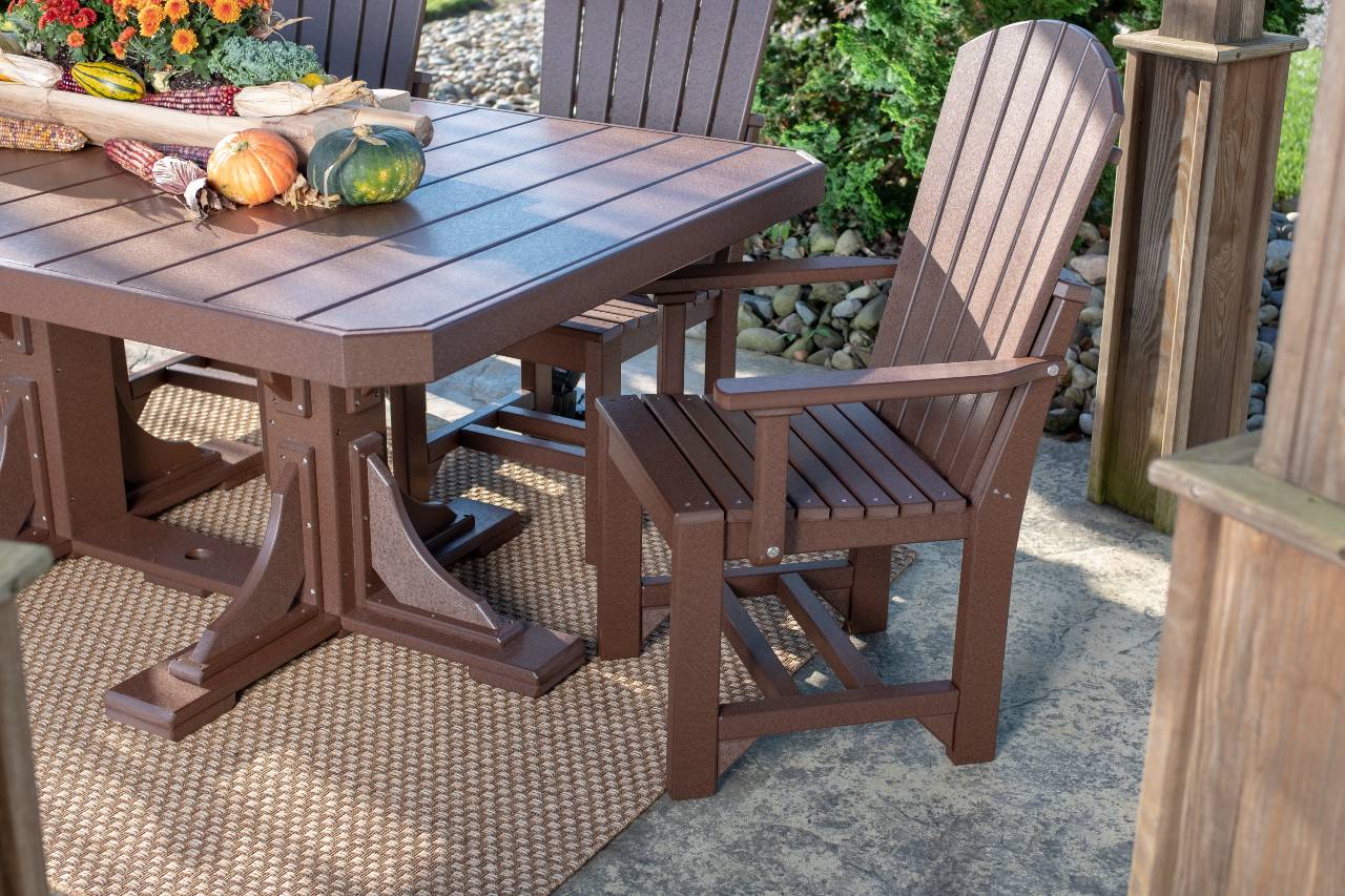 LuxCraft Dining Chair - Adirondack Arm Chair - Ever Season Furniture
