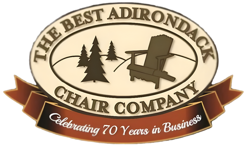 The Best Adirondack Chair Company logo - Celebrating 70 years in business