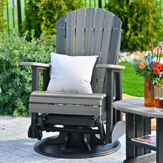 LuxCraft 2' Adirondack Swivel Glider - Ever Season Furniture