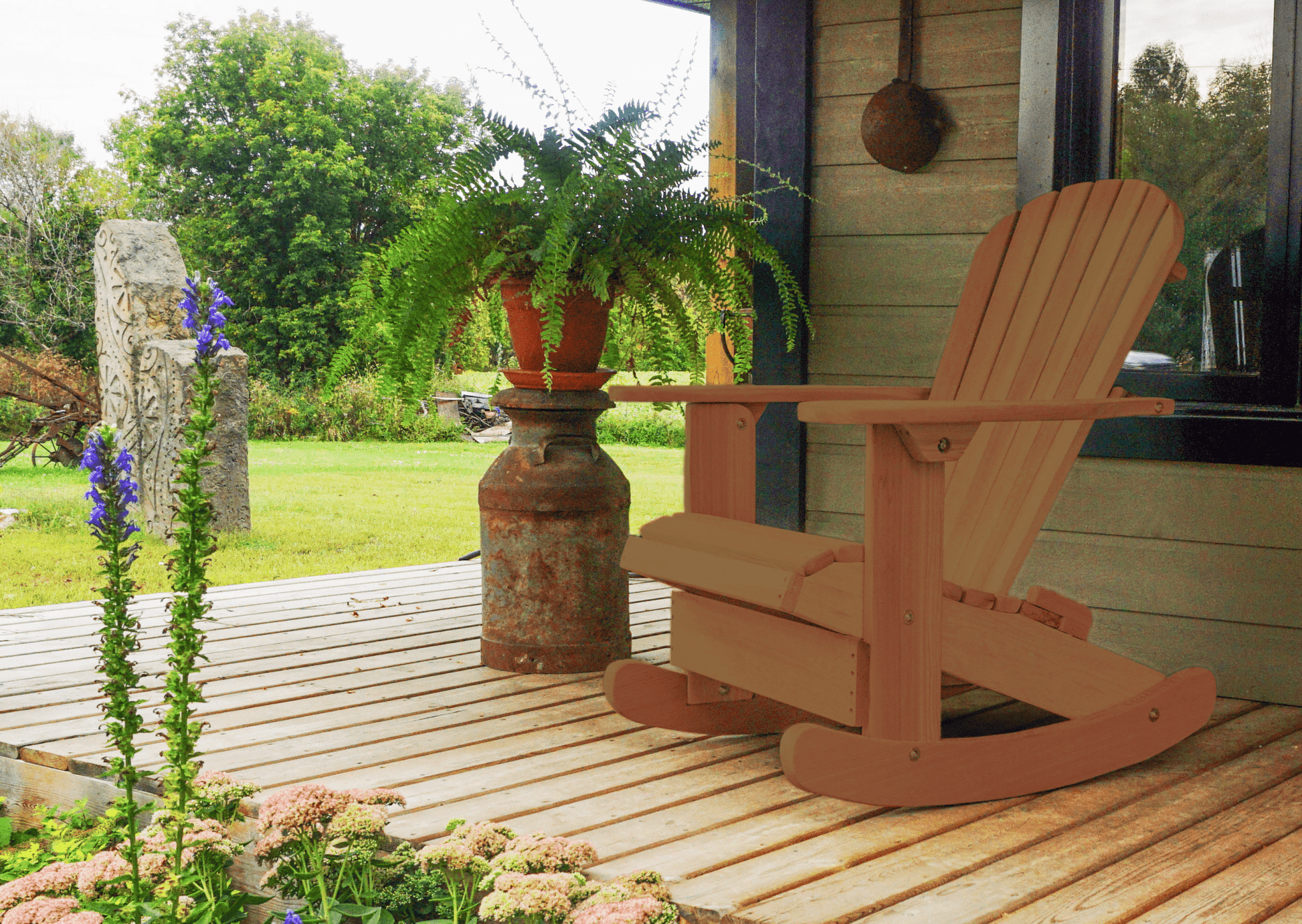 Royal Rocking Adirondack Chair (Made - to - Order) - Ever Season Furniture