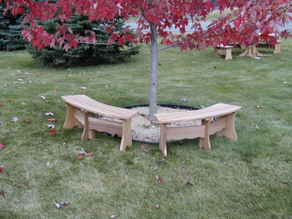 Curved Bench (Made - to - Order) - Ever Season Furniture
