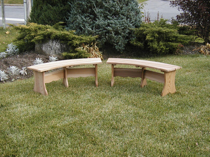 Curved Bench (Made - to - Order) - Ever Season Furniture