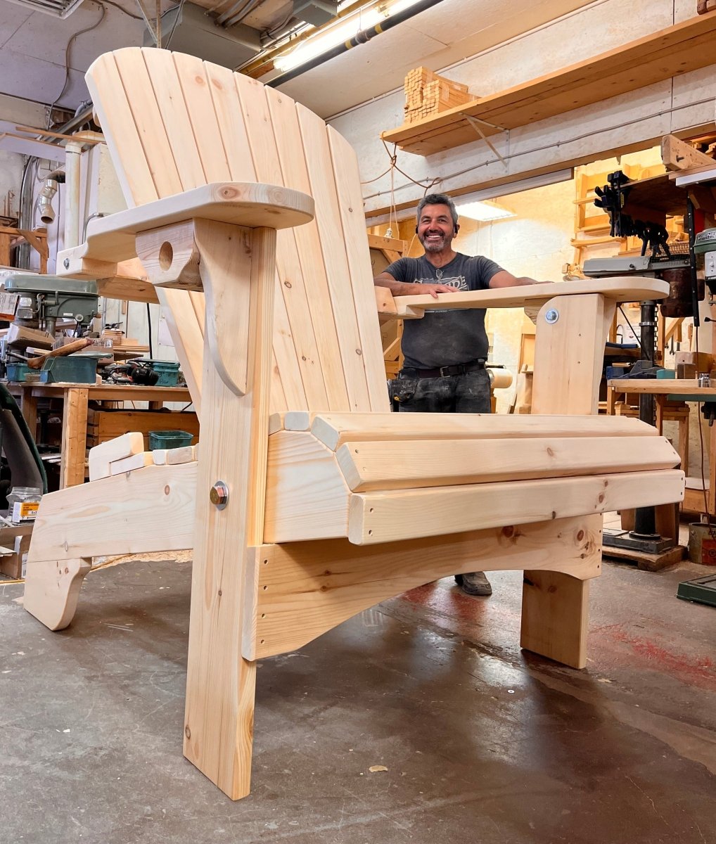 Traditional Giant Adirondack Chair (Made - to - Order) - Ever Season Furniture