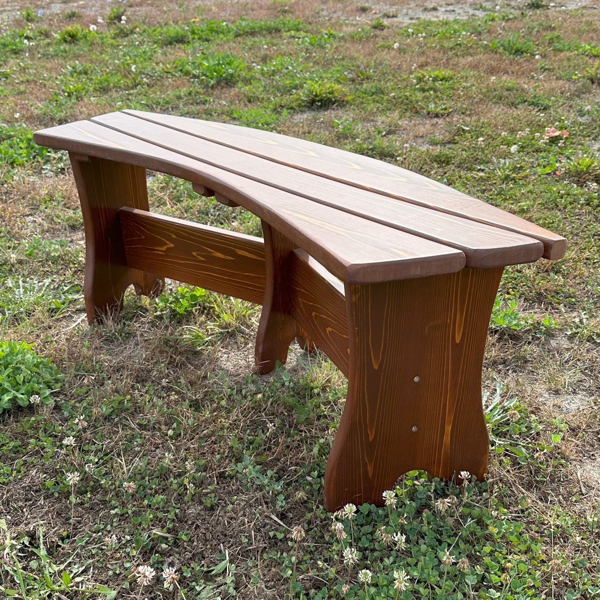Curved Bench (Made - to - Order) - Ever Season Furniture