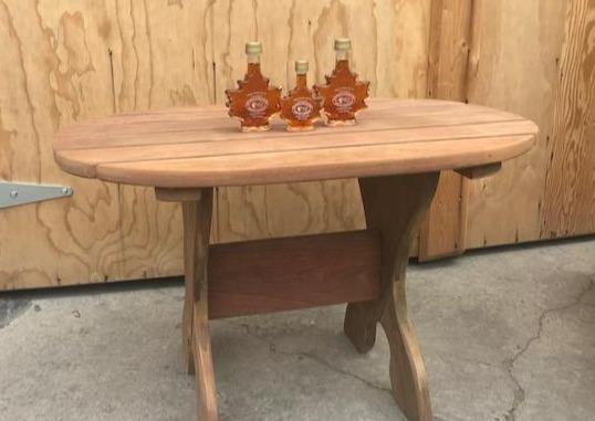 Oval Side Table (Made - to - Order) - Ever Season Furniture
