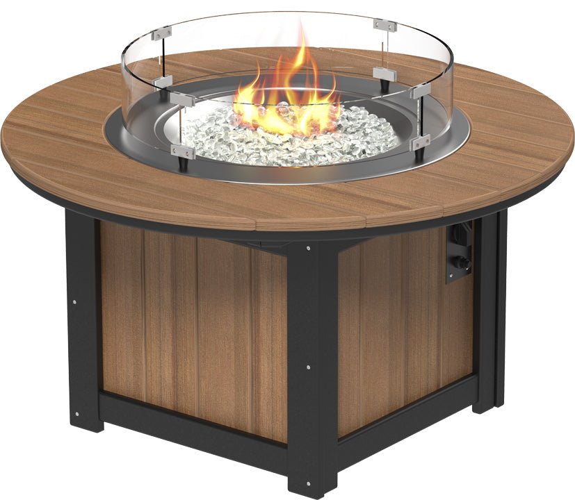 LuxCraft Lumin Fire Pit 46" Round - Ever Season Furniture