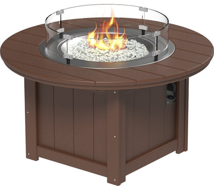 LuxCraft Lumin Fire Pit 46" Round - Ever Season Furniture