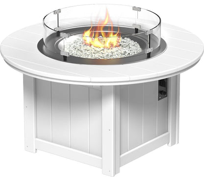 LuxCraft Lumin Fire Pit 46" Round - Ever Season Furniture