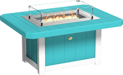 LuxCraft Lumin Fire Pit 51" Rectangular - Ever Season Furniture
