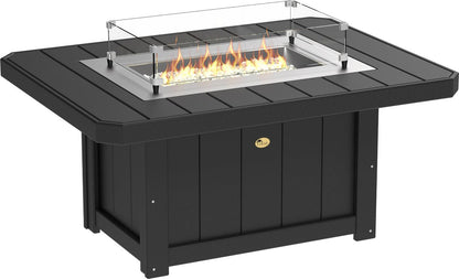 LuxCraft Lumin Fire Pit 51" Rectangular - Ever Season Furniture