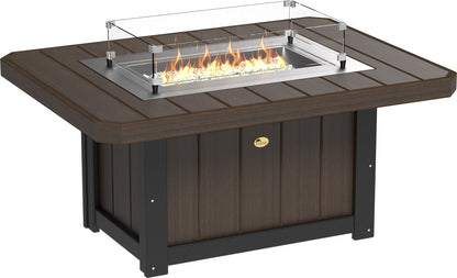 LuxCraft Lumin Fire Pit 51" Rectangular - Ever Season Furniture