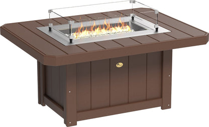 LuxCraft Lumin Fire Pit 51" Rectangular - Ever Season Furniture