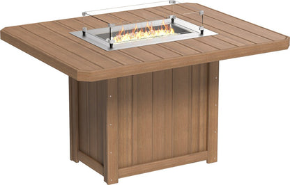 LuxCraft Lumin Fire Table 62" Rectangular - Ever Season Furniture