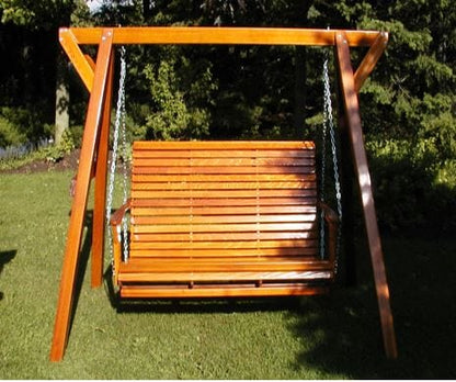 Lovers 2 - Person Bench Swing with Frame (Made - to - Order) - Ever Season Furniture