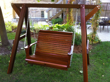 Lovers 2 - Person Bench Swing with Frame (Made - to - Order) - Ever Season Furniture