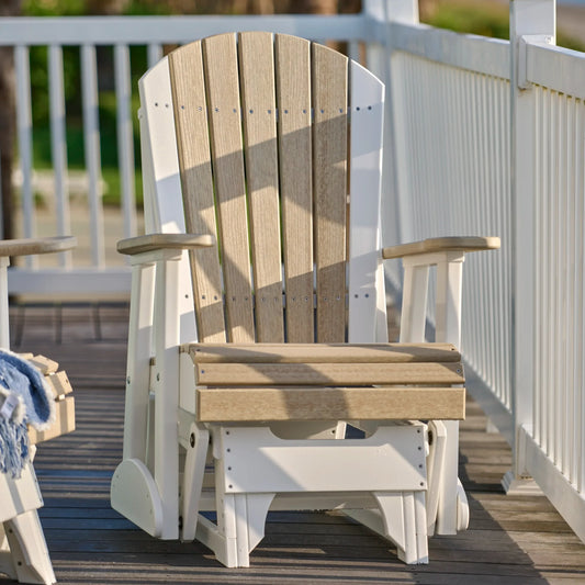 LuxCraft 2' Adirondack Glider Chair - Ever Season Furniture