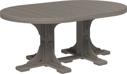 LuxCraft 4' x 6' Oval Table - Ever Season Furniture
