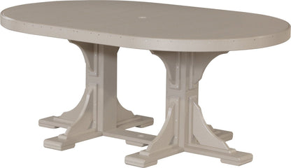 LuxCraft 4' x 6' Oval Table - Ever Season Furniture