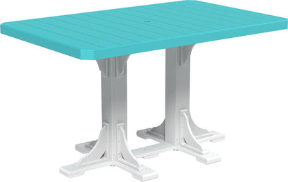 LuxCraft 4' x 6' Rectangular Table - Ever Season Furniture