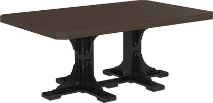 LuxCraft 4' x 6' Rectangular Table - Ever Season Furniture