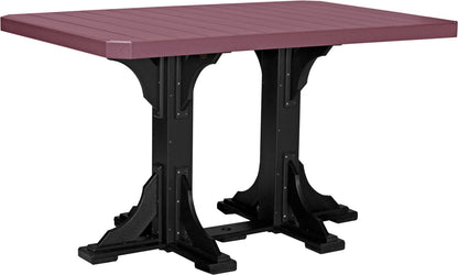 LuxCraft 4' x 6' Rectangular Table - Ever Season Furniture
