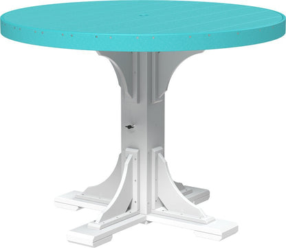 LuxCraft 4' Round Table - Ever Season Furniture