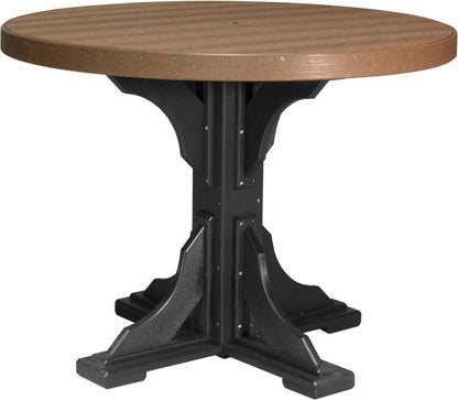 LuxCraft 4' Round Table - Ever Season Furniture