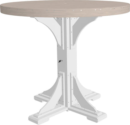 LuxCraft 4' Round Table - Ever Season Furniture