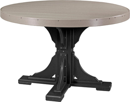 LuxCraft 4' Round Table - Ever Season Furniture