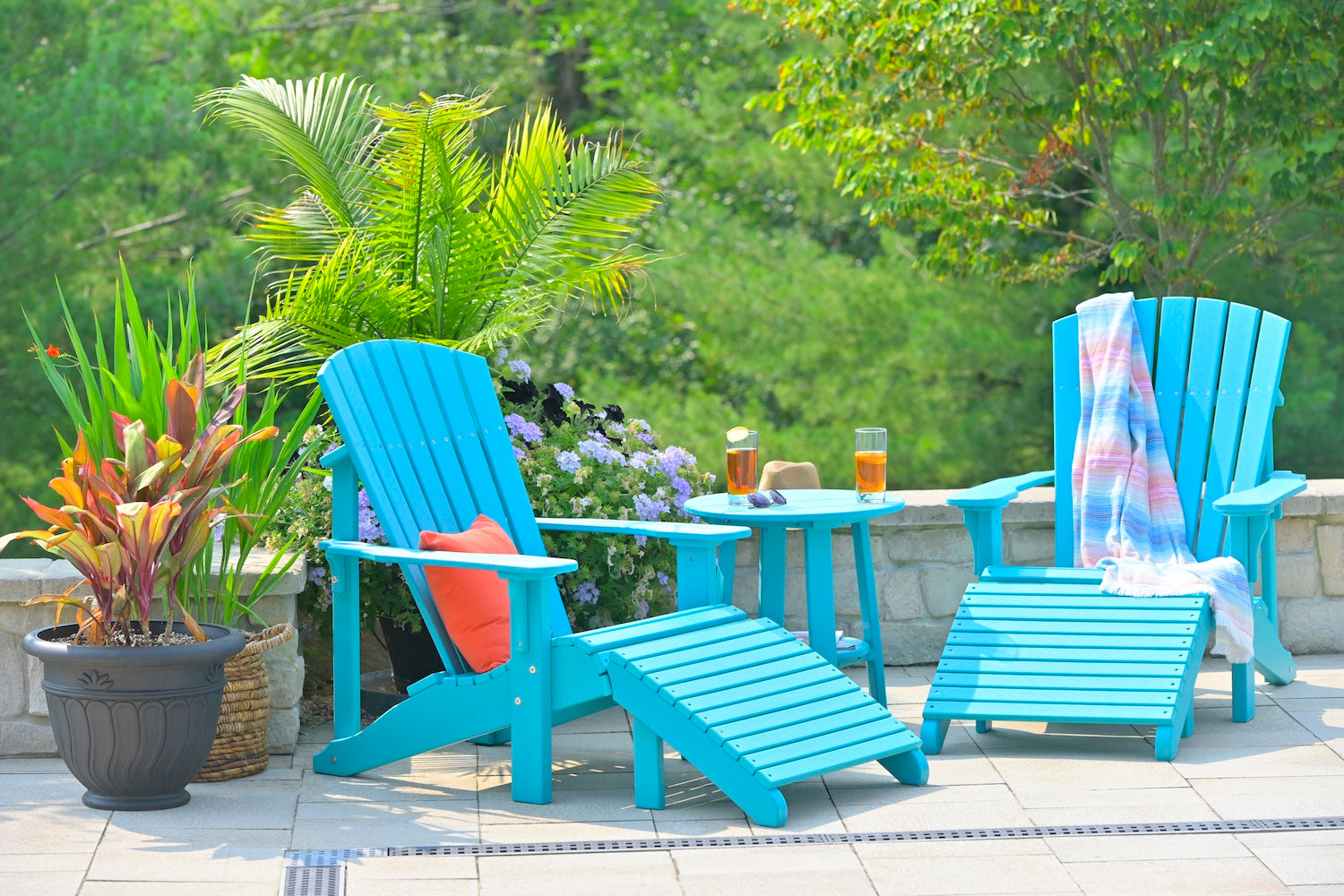 Deluxe Adirondack Footrest