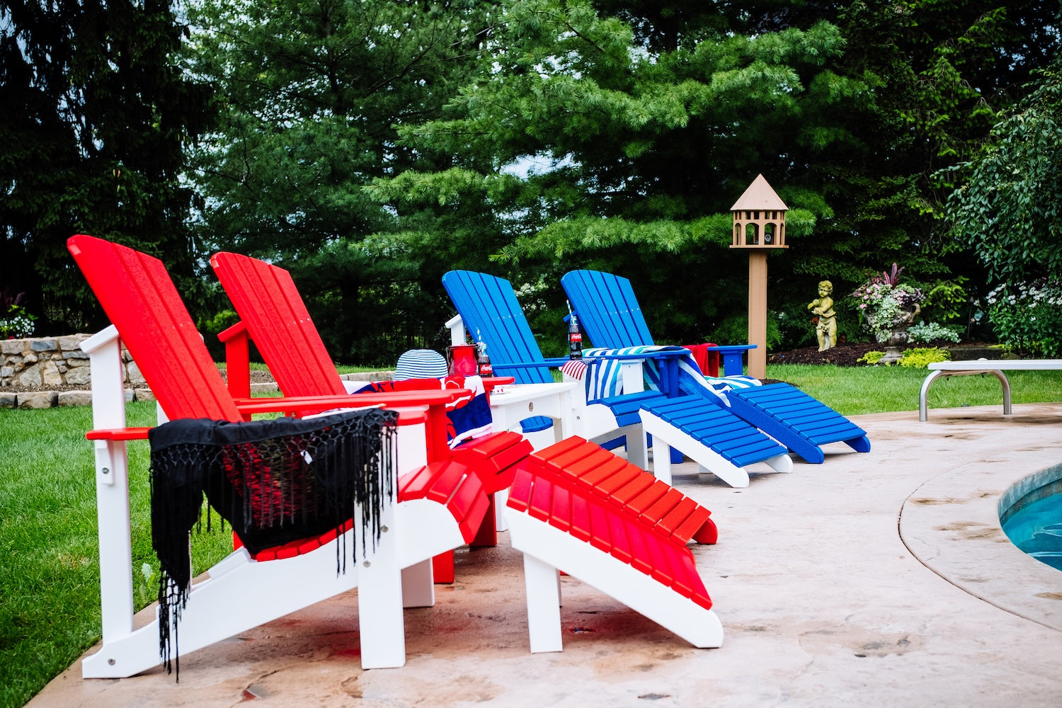 Deluxe Adirondack Footrest