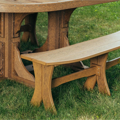 LuxCraft Table Bench 52" - Ever Season Furniture