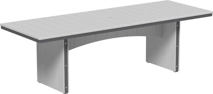LuxCraft Urban Dining Table 3' x 8' Rectangular (Dining Height) - Ever Season Furniture