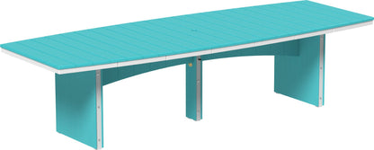 LuxCraft Urban Dining Table 4' x 10' Oval (Counter Height) - Ever Season Furniture