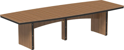 LuxCraft Urban Dining Table 4' x 10' Oval (Counter Height) - Ever Season Furniture