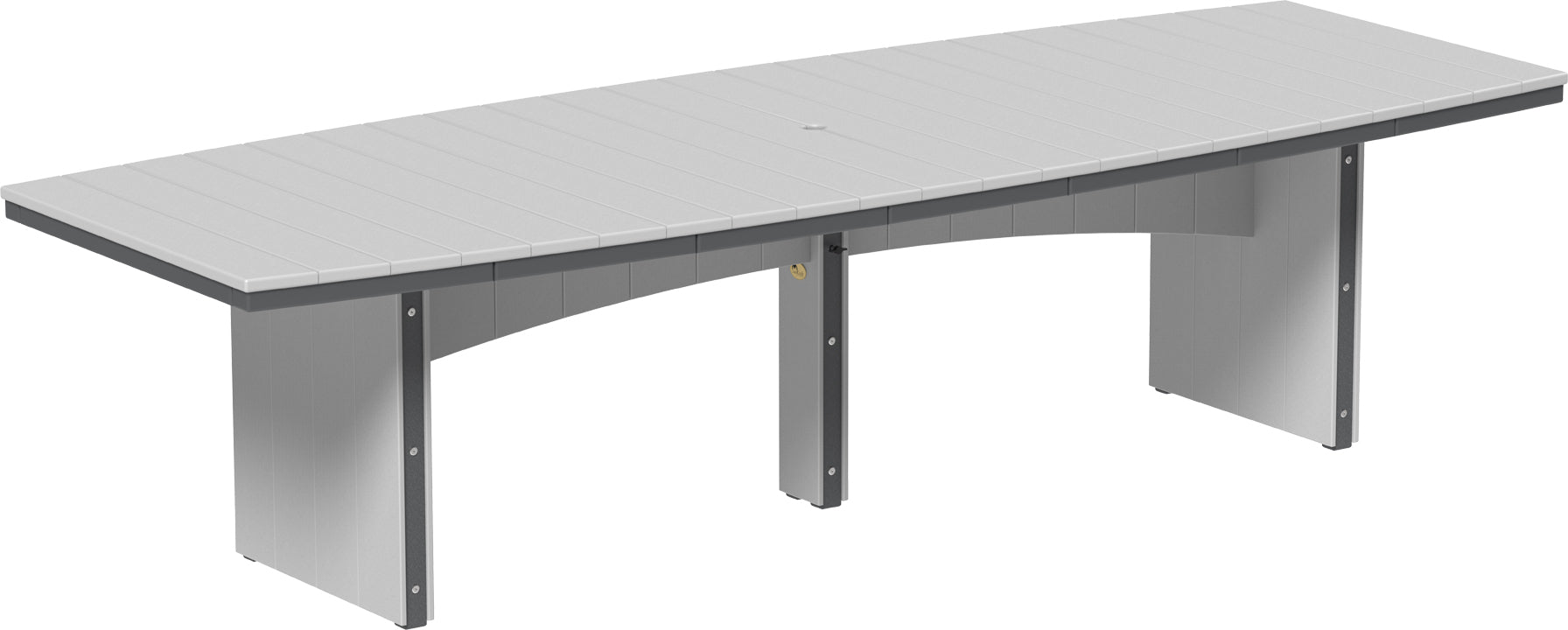LuxCraft Urban Dining Table 4' x 10' Oval (Counter Height) - Ever Season Furniture