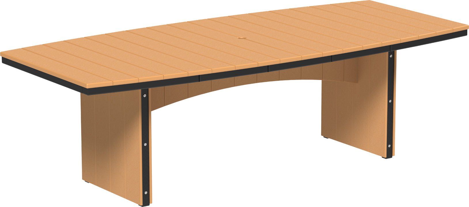 LuxCraft Urban Dining Table 4' x 8' Oval (Dining Height) - Ever Season Furniture