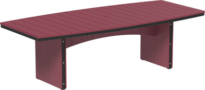 LuxCraft Urban Dining Table 4' x 8' Oval (Dining Height) - Ever Season Furniture