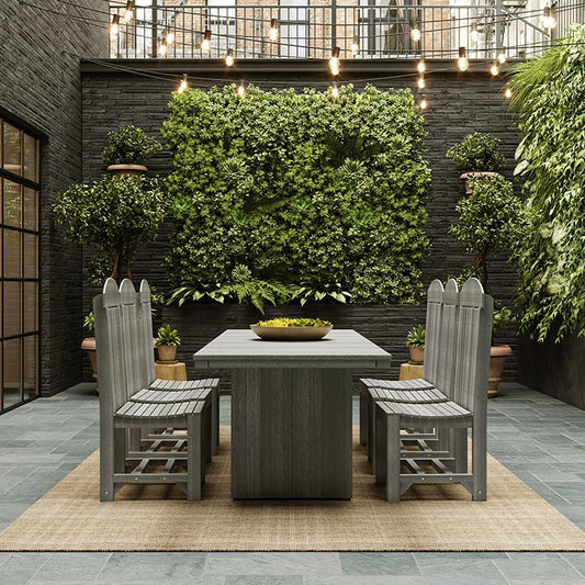LuxCraft Urban Dining Table 3' x 10' Rectangular (Counter Height) - Ever Season Furniture