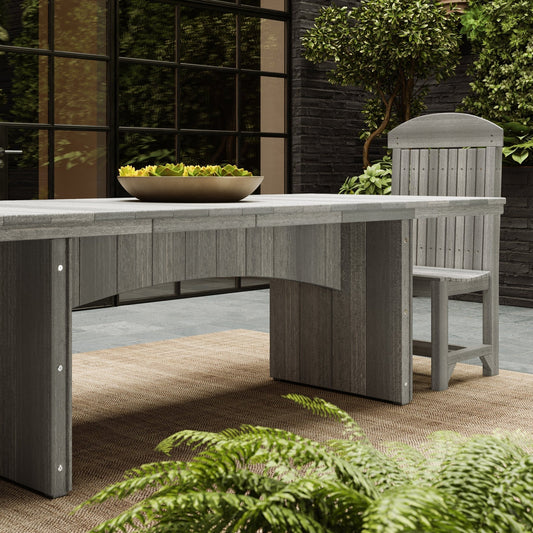 LuxCraft Urban Dining Table 3' x 8' Rectangular (Bar Height) - Ever Season Furniture