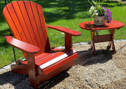 Oval Side Table (Made - to - Order) - Ever Season Furniture