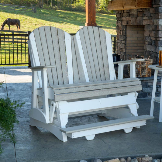 LuxCraft 4' Adirondack Balcony Glider - Ever Season Furniture