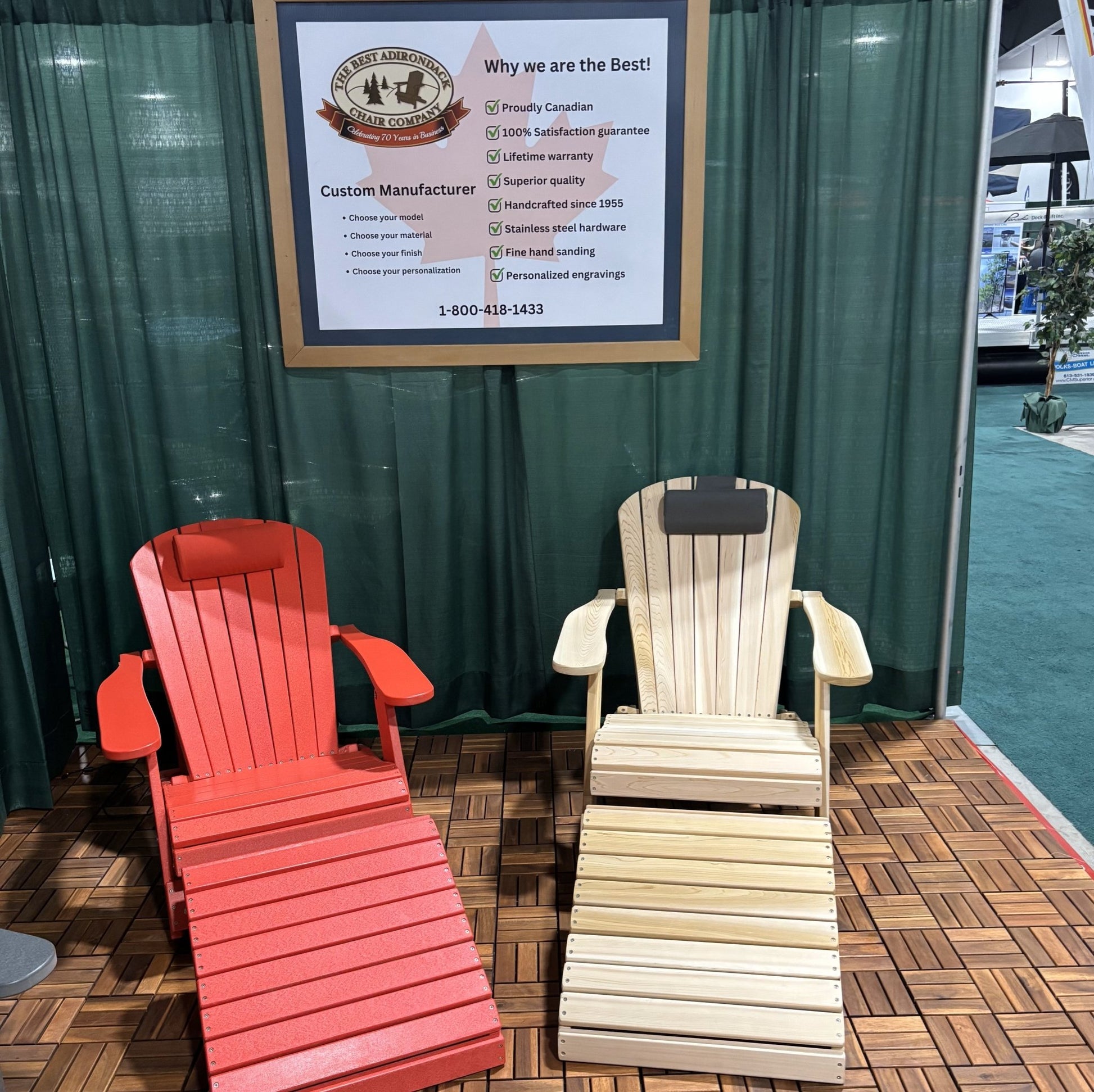 Royal Elevated Reclining Adirondack Chair (Made - to - Order) - Ever Season Furniture